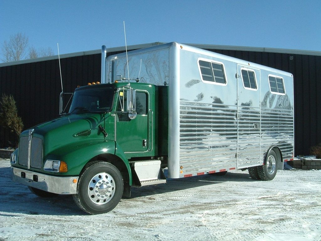 6 Horse Van Body with Radius Corners