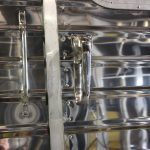 Stainless Steel Twist Lock Side Door Locks
